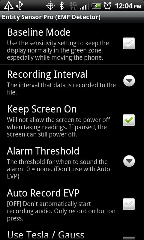 Entity Sensor Pro - ghost adventure on Android
